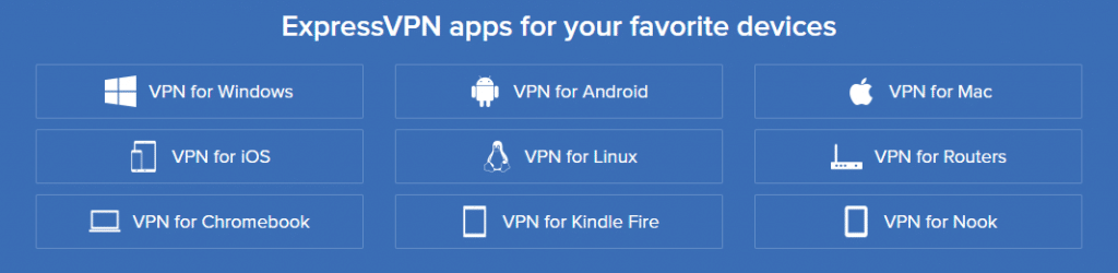 ExpressVPN - Apps