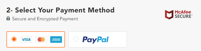 payment method