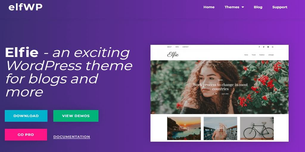 Elfie WordPress Theme Review