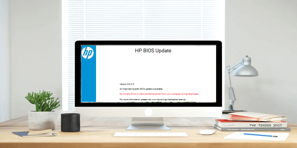 Update BIOS on an HP