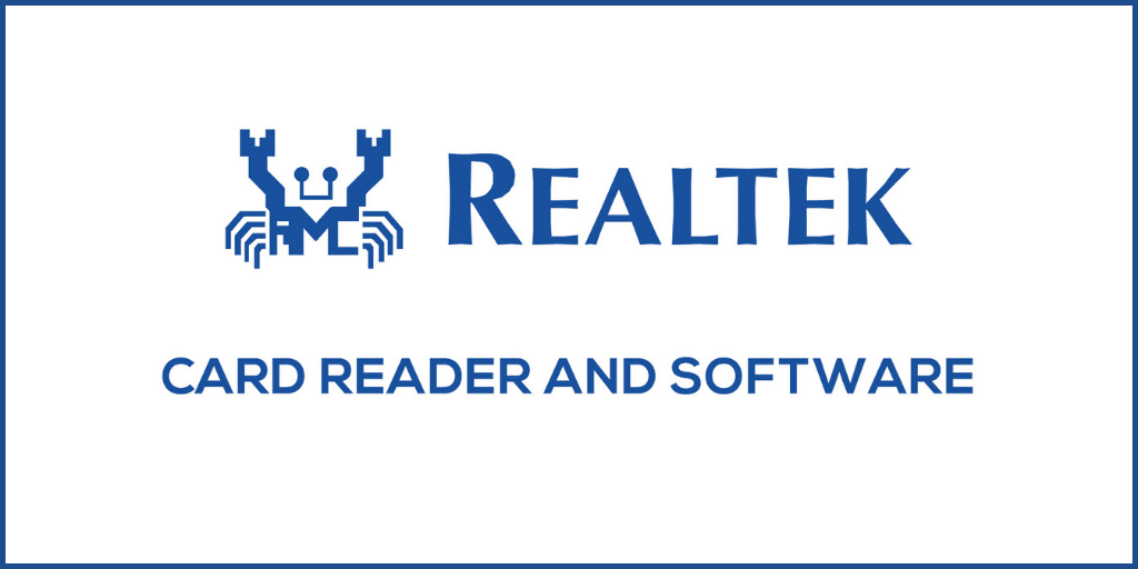 Realtek Card Reader Software