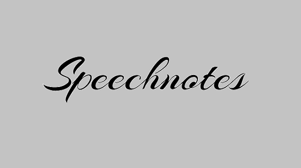 Speechnotes