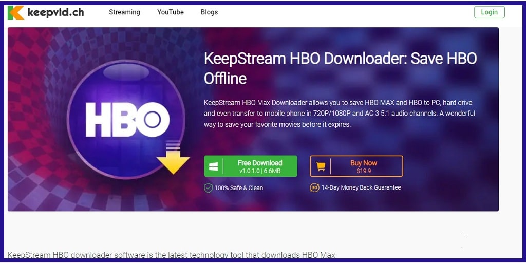 KeepStream HBO Downloader Review