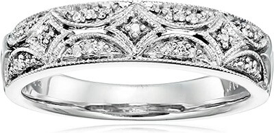 Silver Diamond Band