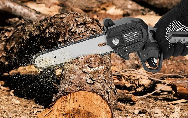 Gocheer 6-inch Cordless Electric Power Mini Chainsaw