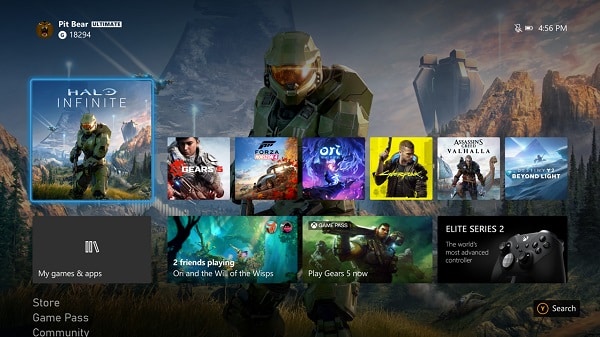 Xbox Series X - User Interface