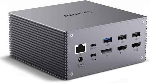 TOTU USB-C 4K@30Hz Triple Display Docking Station