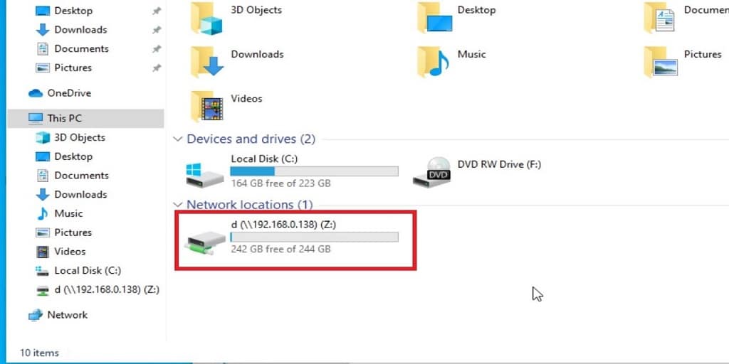 How to Map a Network Drive in Windows 10?