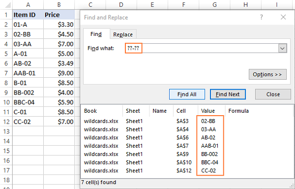 How to Remove Double Spaces Using Wild Card Formula