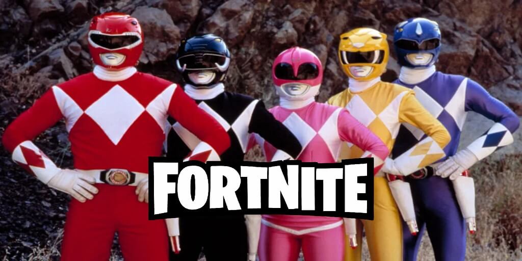 Fortnite and Mighty Morphin Power Rangers Collab