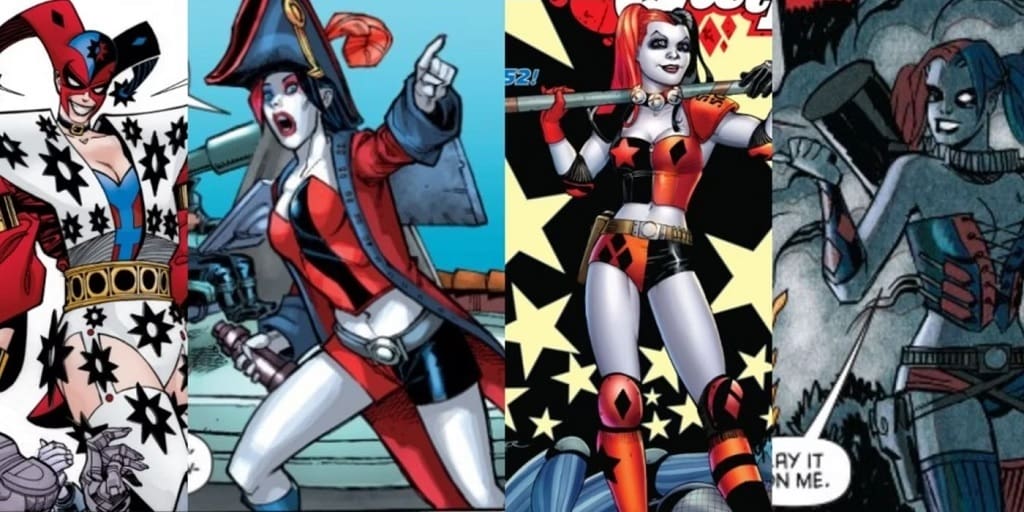 Harley Quinn's Complete Costume History in DC Comics