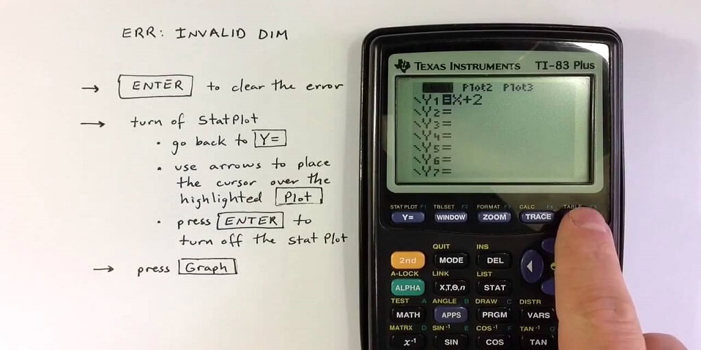 How to Fix Domain Error on the TI-84 Plus Silver Edition Graphing Calculator?